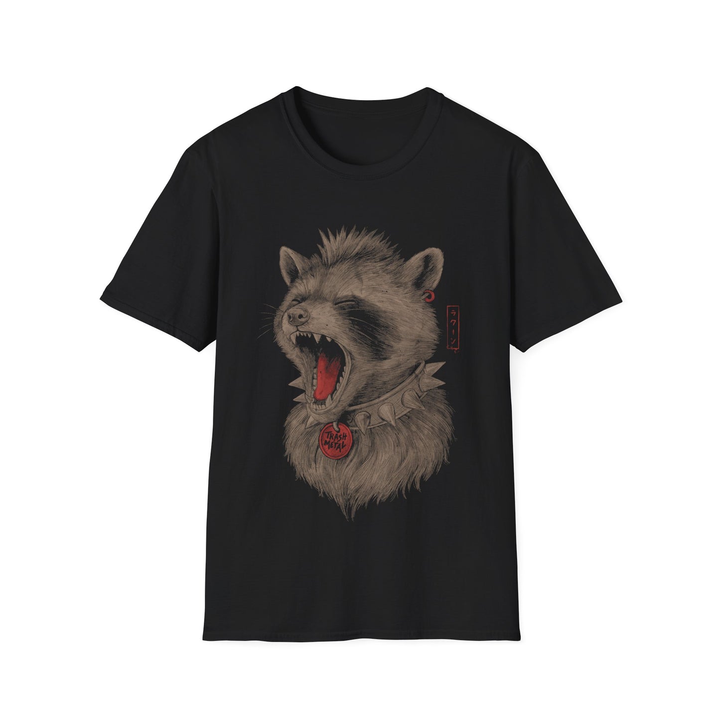 Trash Metal Raccoon β Punk Trash Panda T-Shirt