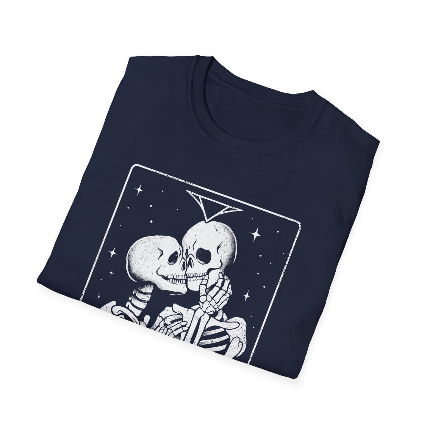 The Lovers – Skeleton Couple Tarot Card T-Shirt