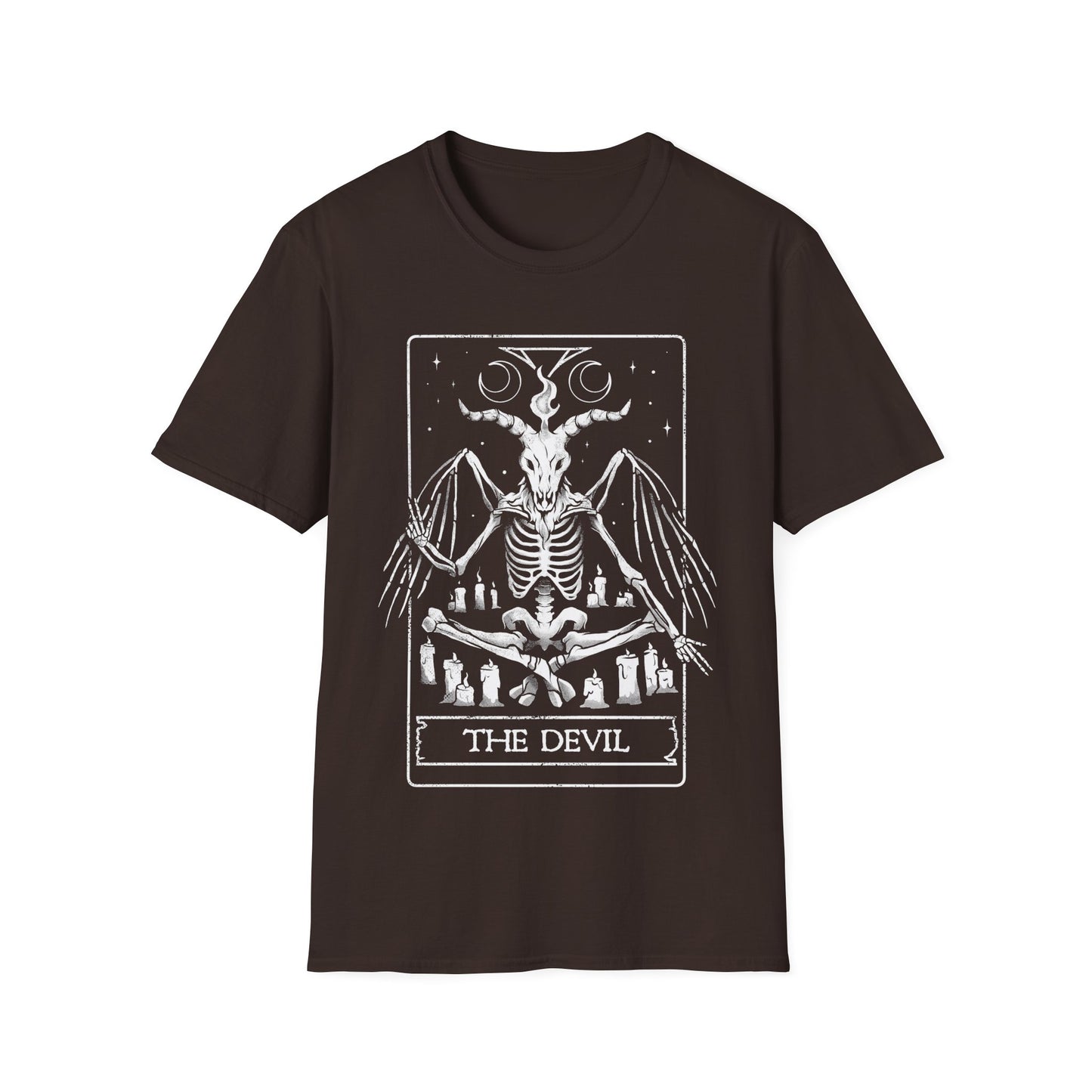 The Devil — Baphomet Tarot Card T-Shirt