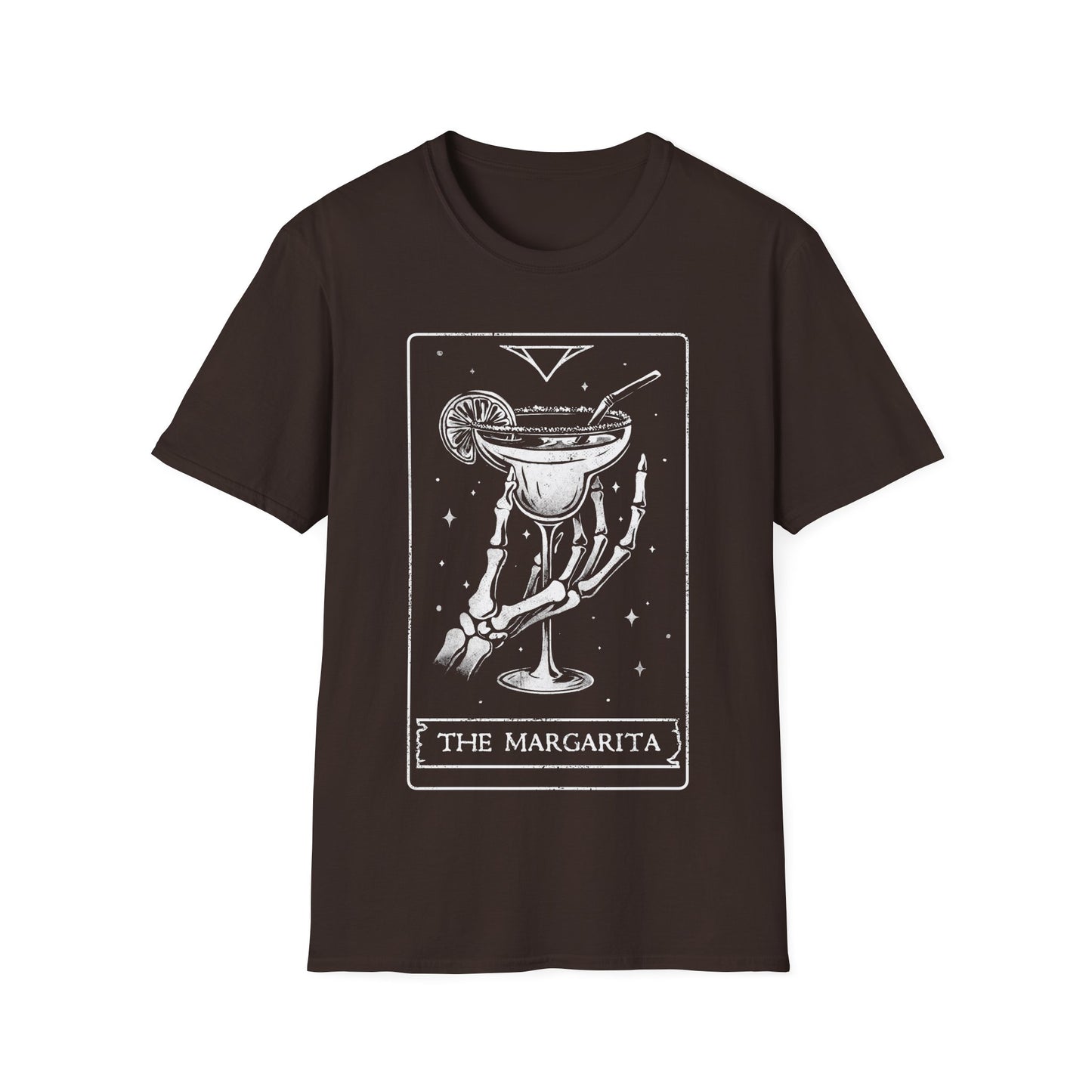 The Margarita - Skeleton Tarot Card T-Shirt