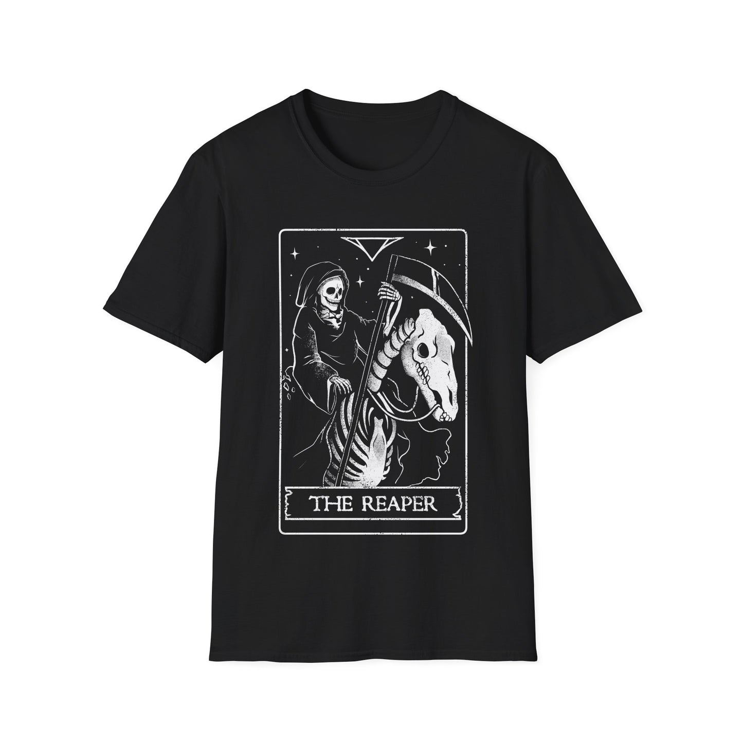 The Reaper — Death Tarot Card T-Shirt