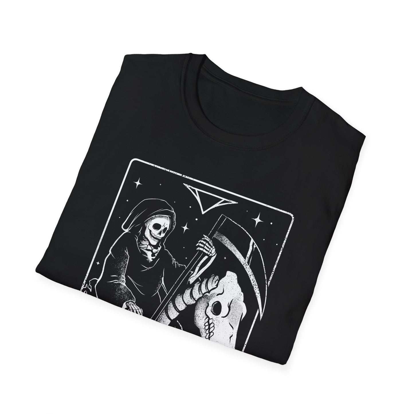 The Reaper — Death Tarot Card T-Shirt