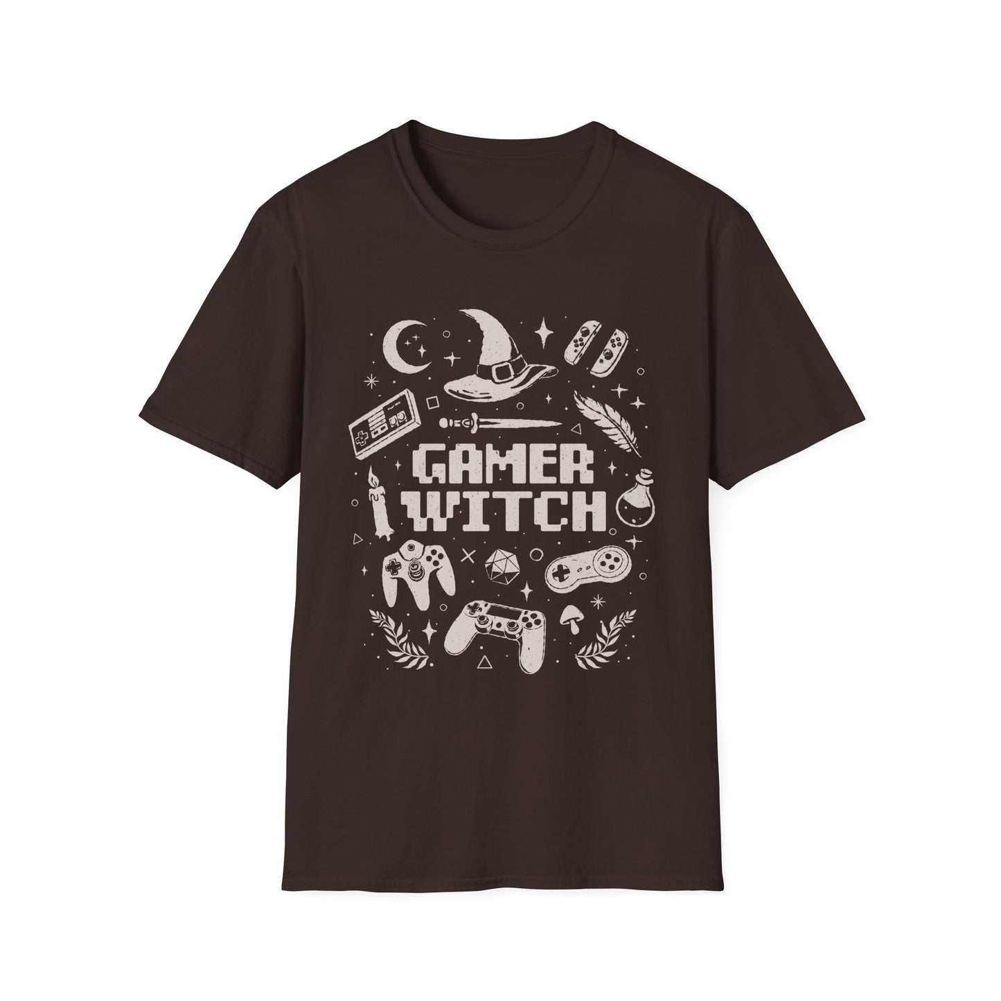 Gamer Witch – Geek Girl T-Shirt