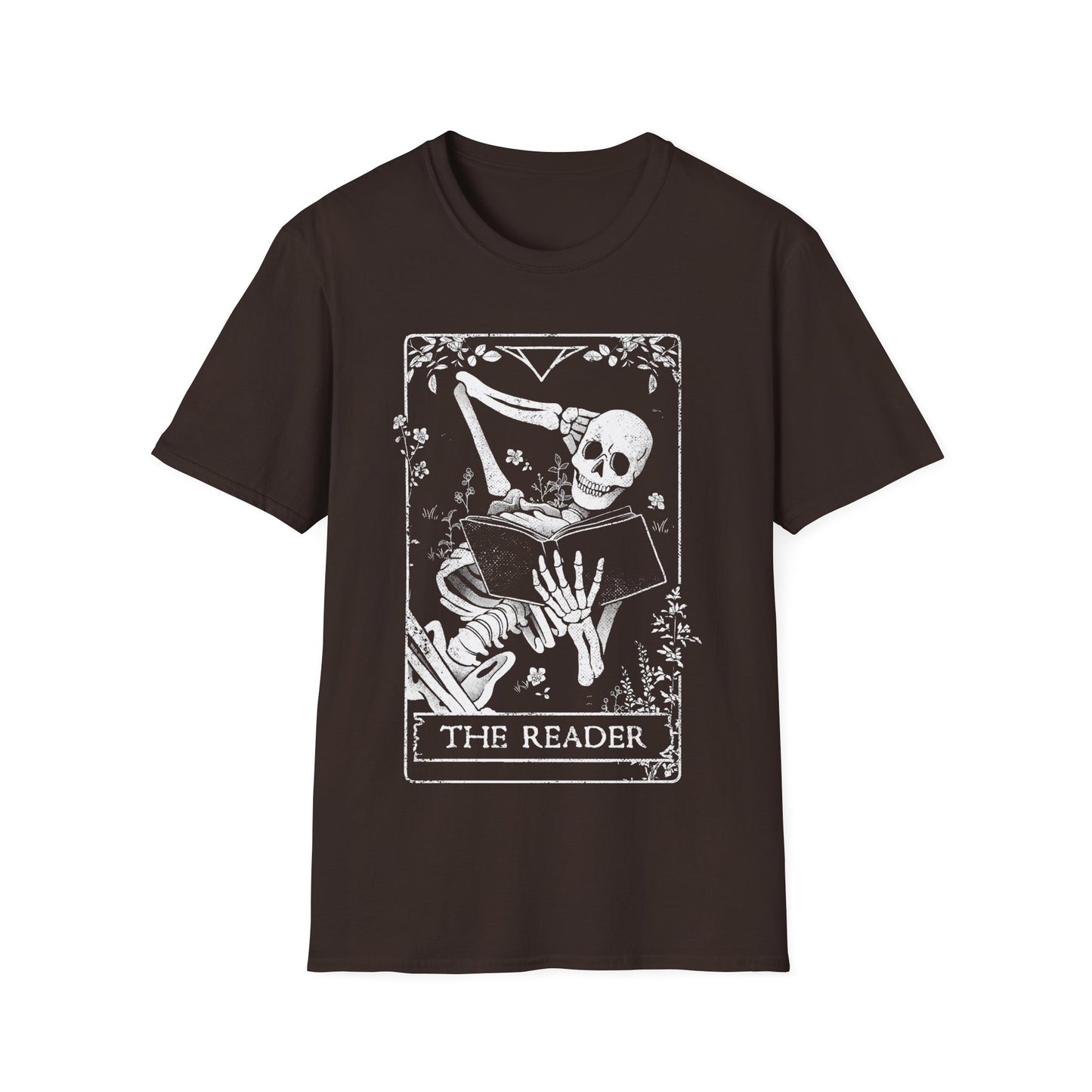 The Reader — Book Tarot Card T-Shirt