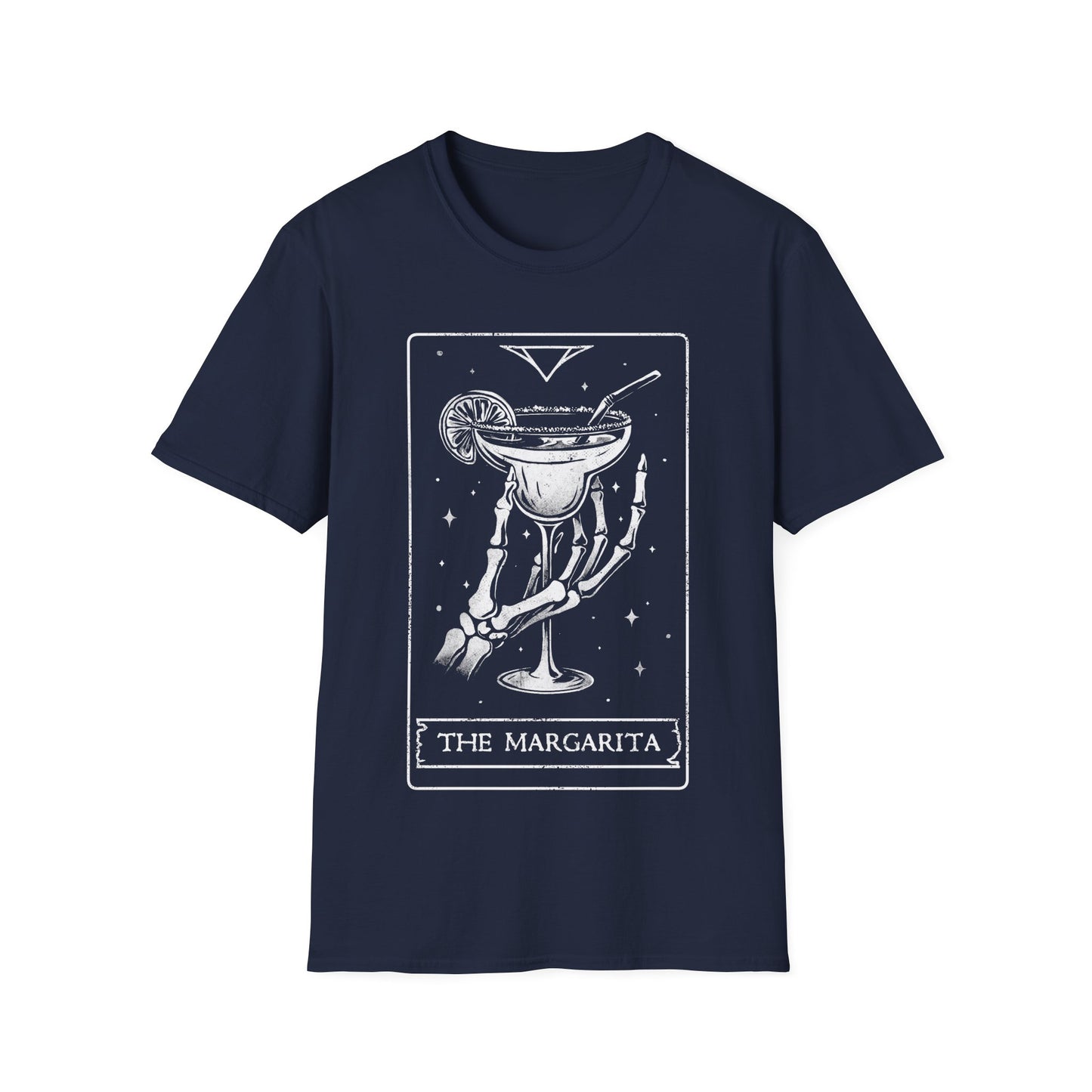 The Margarita - Skeleton Tarot Card T-Shirt