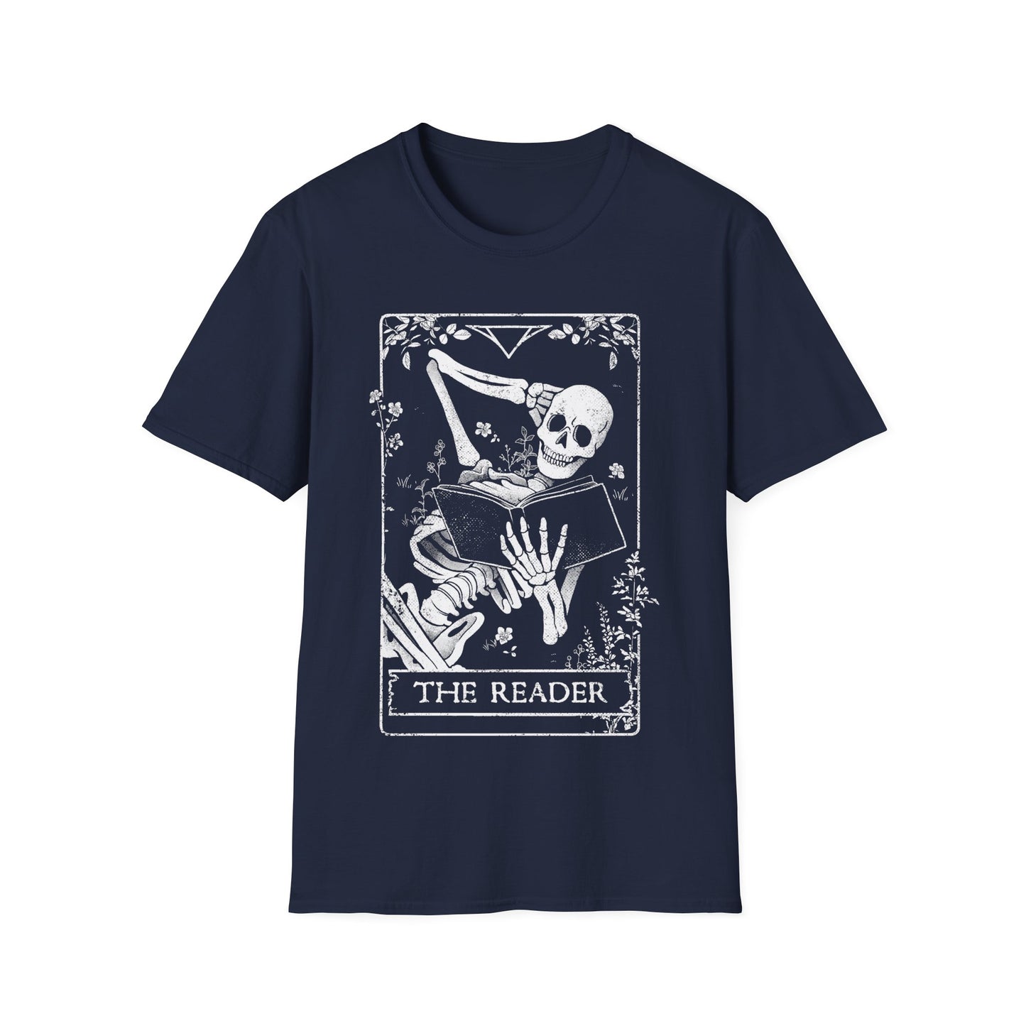 The Reader — Book Tarot Card T-Shirt