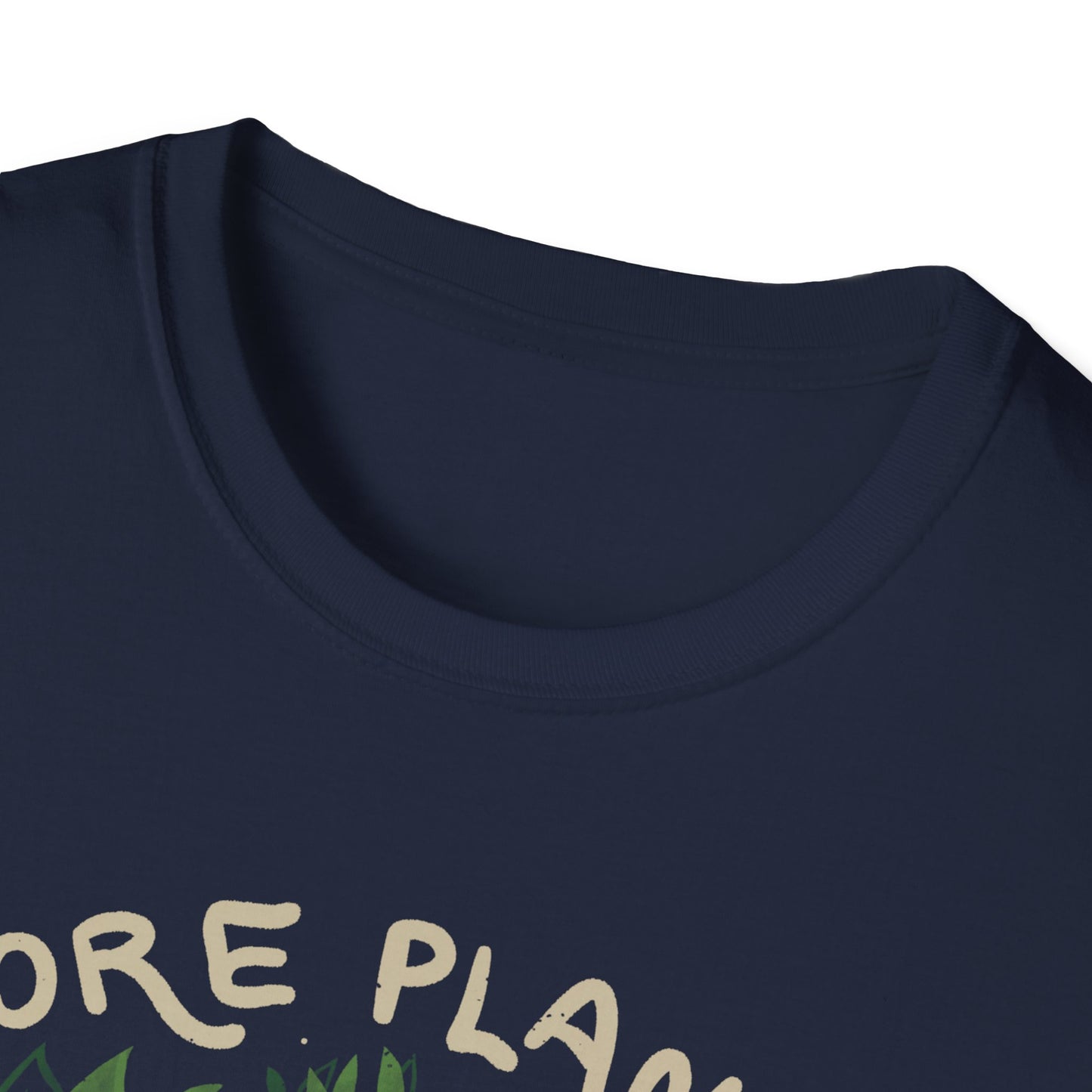 More Plants Less People – Cute Skeleton Gardener T-Shirt