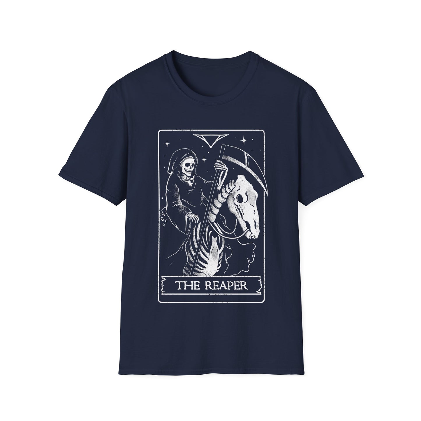 The Reaper — Death Tarot Card T-Shirt