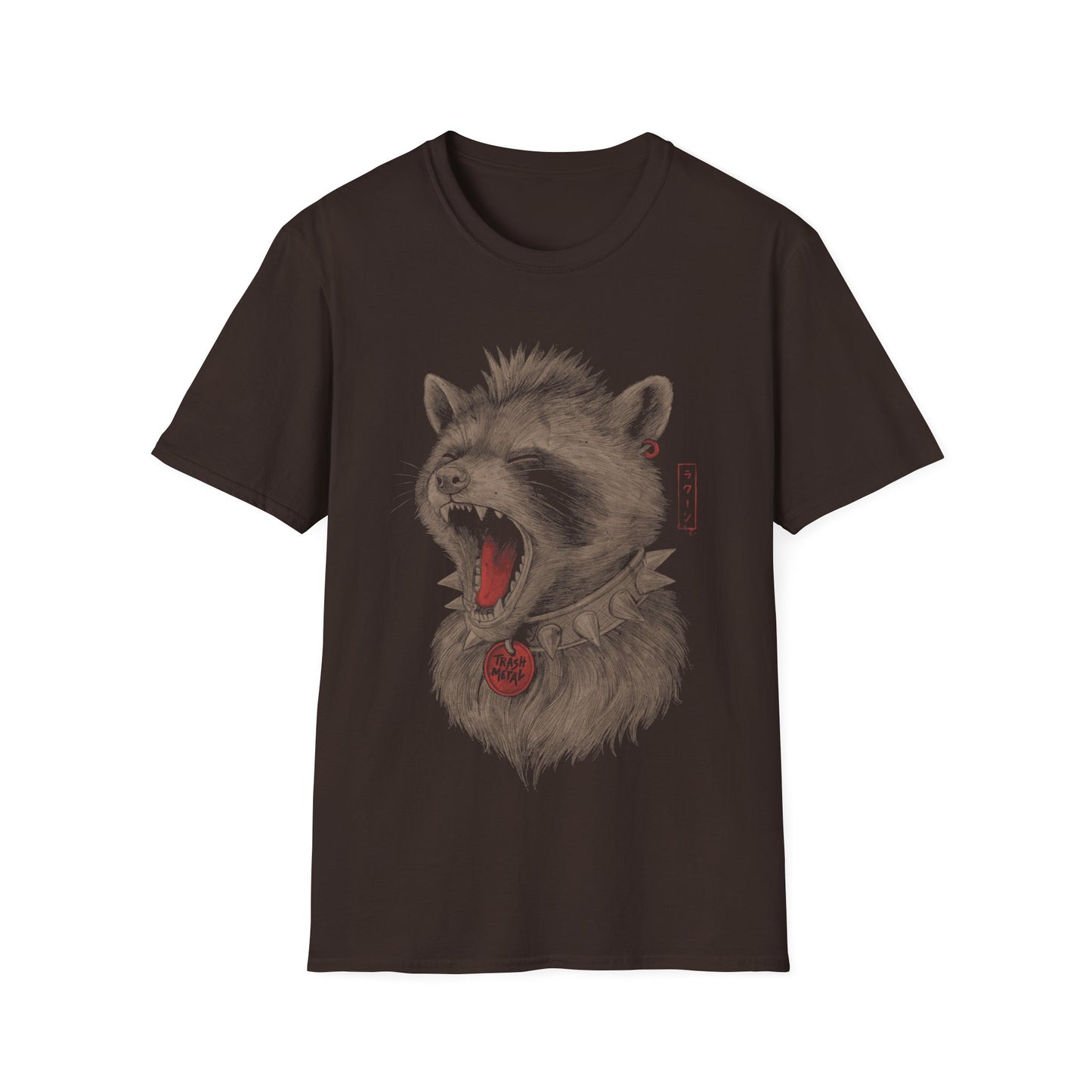 Trash Metal Raccoon β Punk Trash Panda T-Shirt