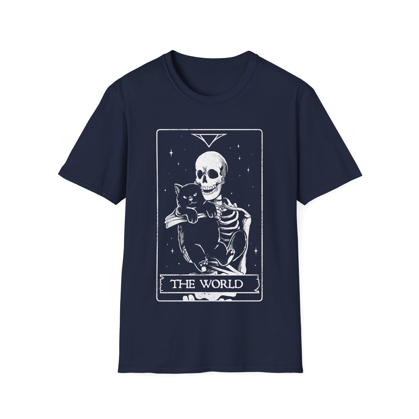 The World — Cat Tarot Card T-Shirt