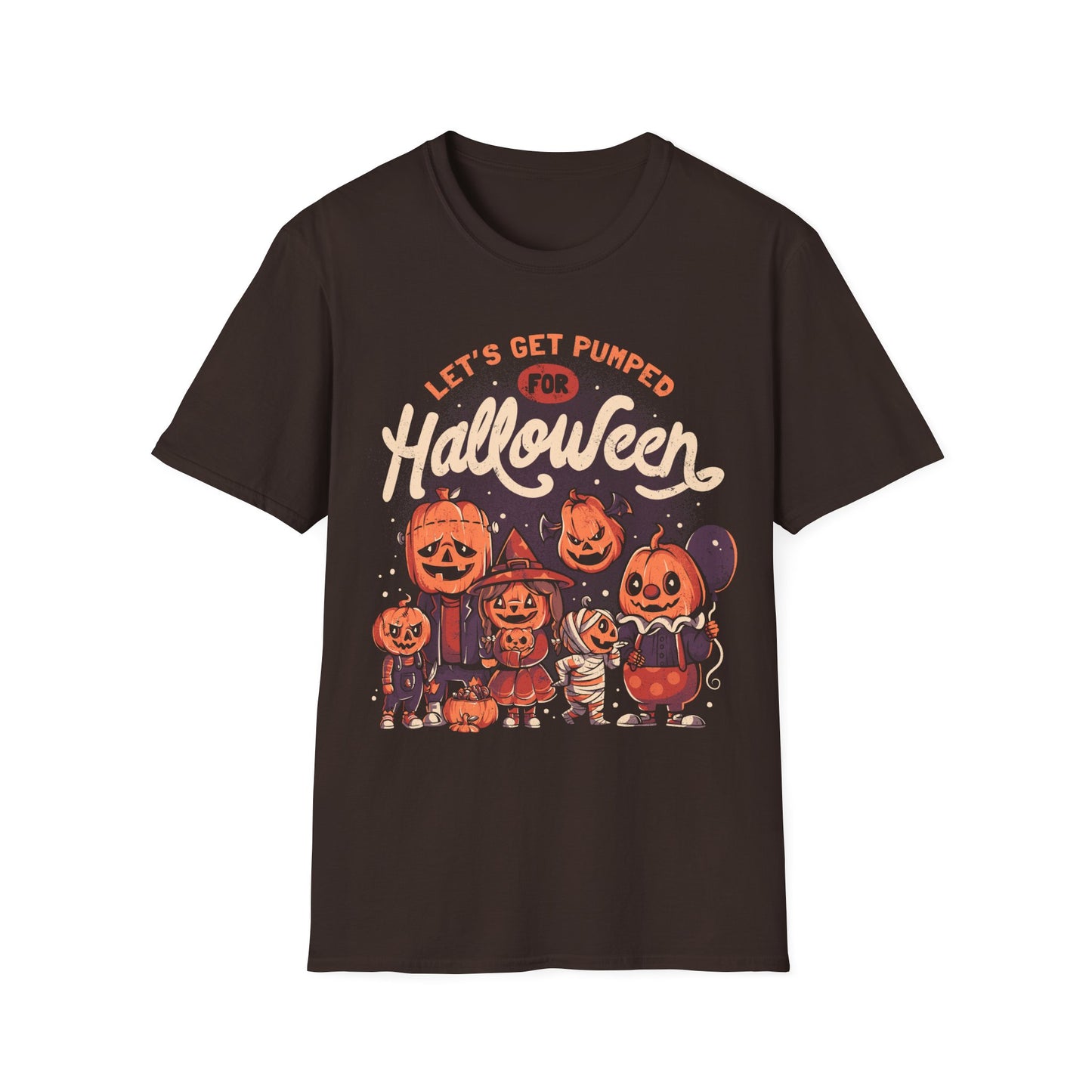 Pumped for Halloween – Funny Pumpkin T-Shirt