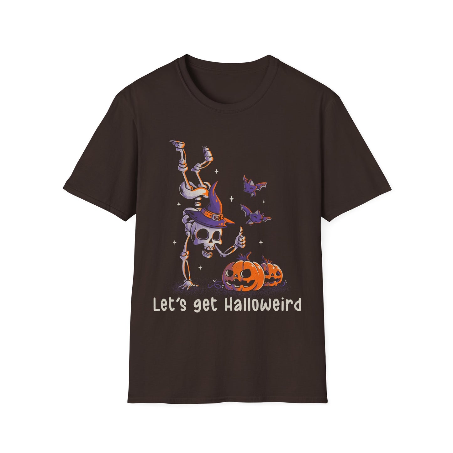 Let's Get Halloweird – Funny Halloween Skeleton T-Shirt