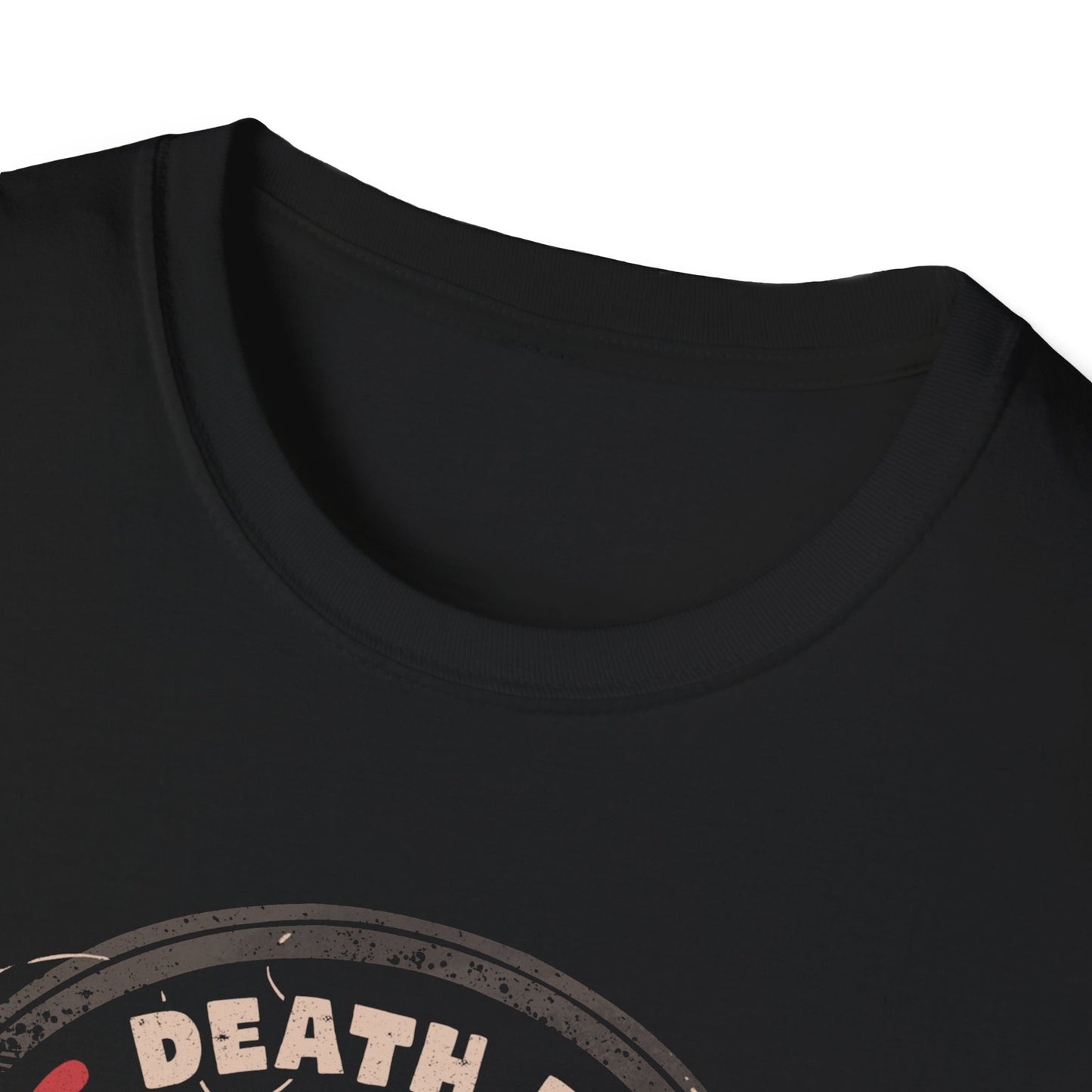 Death by Overthinking – Dark Introspective Skull T-Shirt