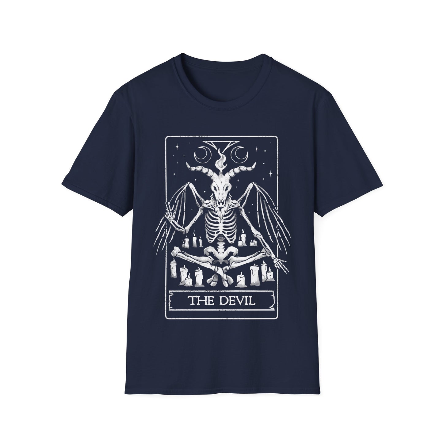 The Devil — Baphomet Tarot Card T-Shirt