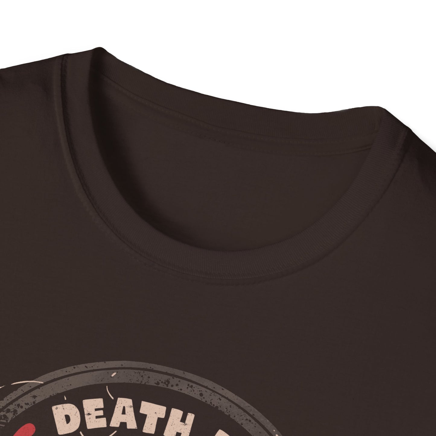 Death by Overthinking – Dark Introspective Skull T-Shirt