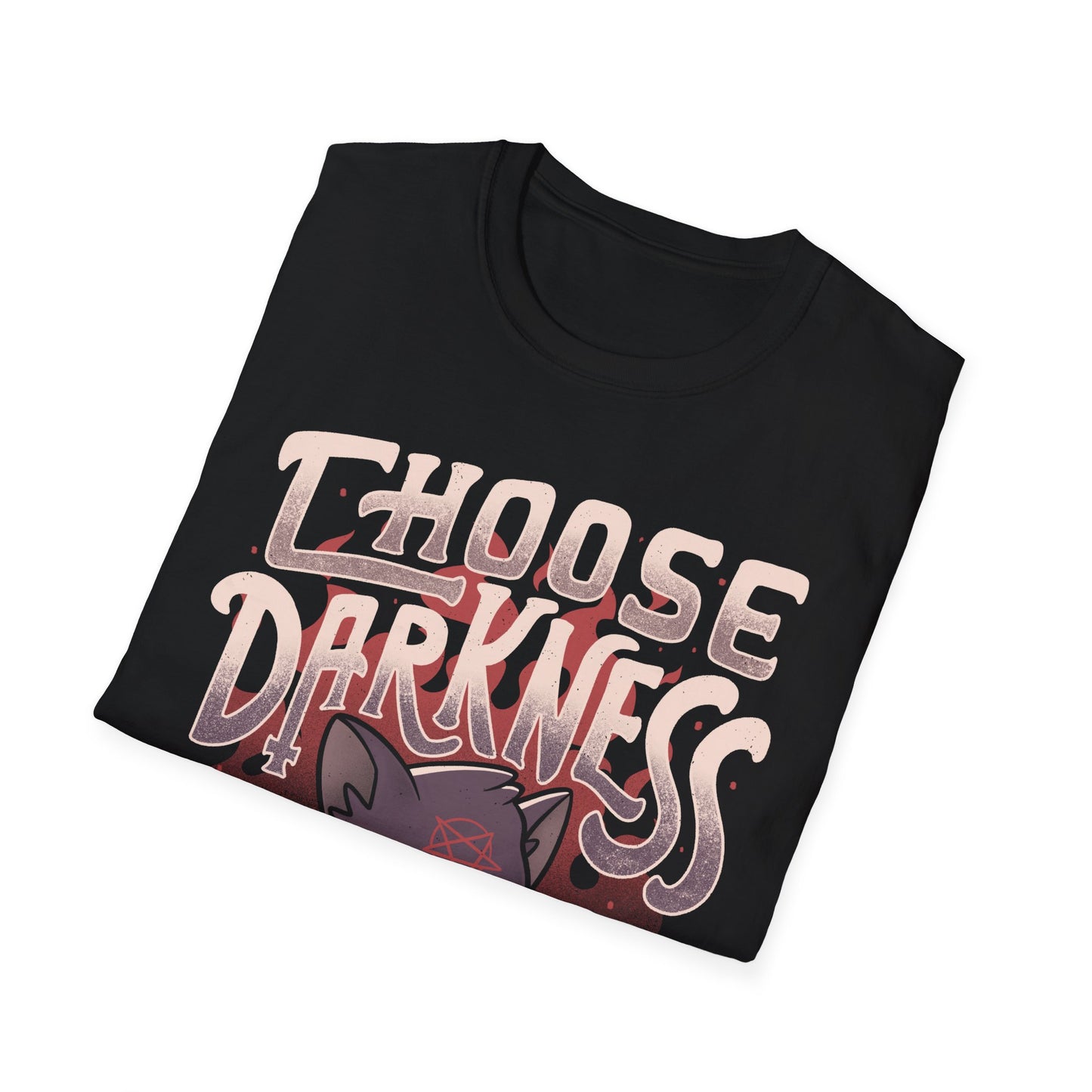 Choose Darkness – Evil Cat T-Shirt