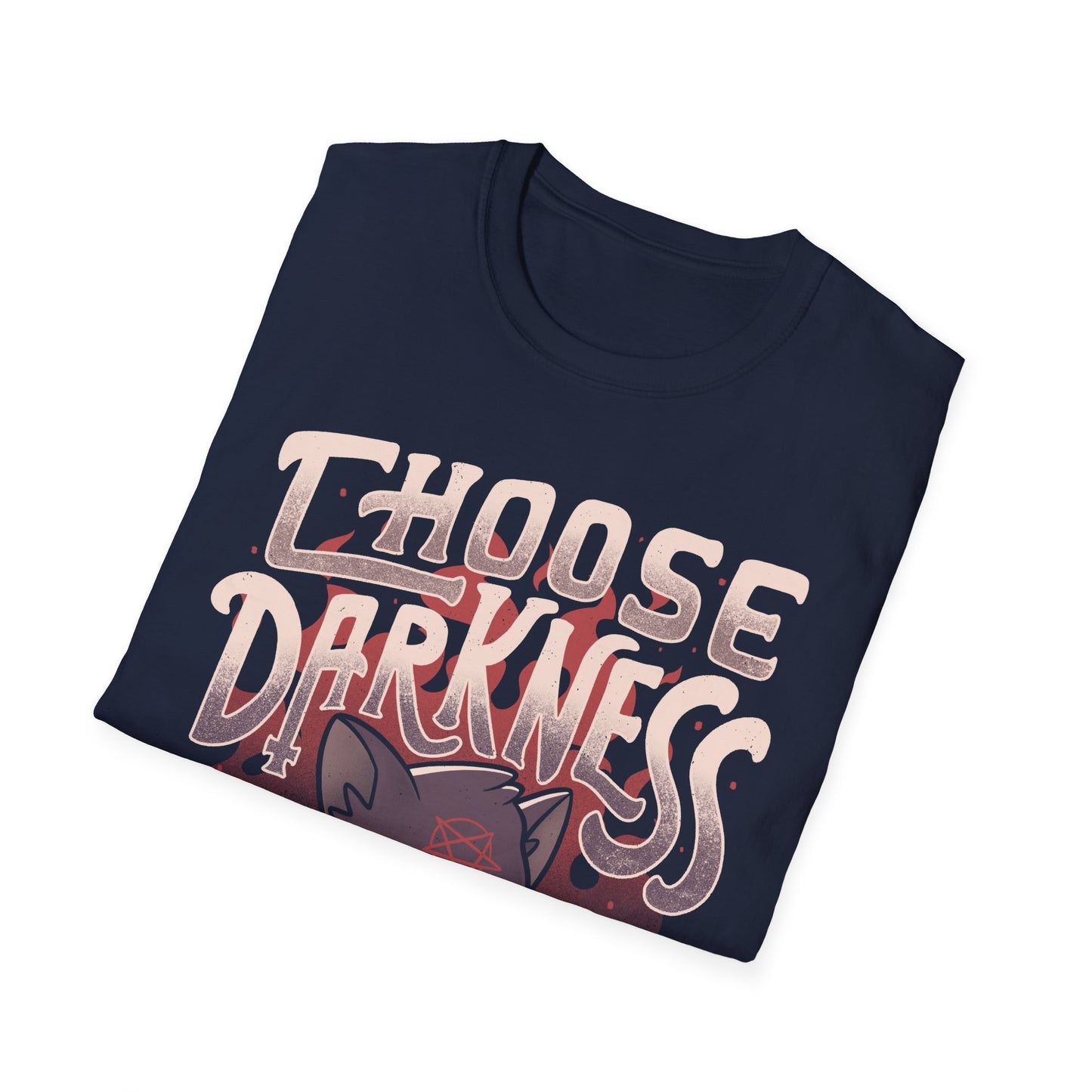 Choose Darkness – Evil Cat T-Shirt