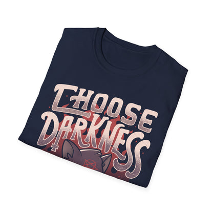 Choose Darkness – Evil Cat T-Shirt