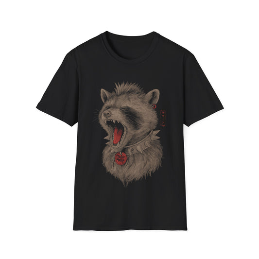 Trash Metal Raccoon — Punk Trash Panda T-Shirt