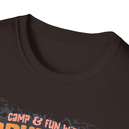 Cryptids Camp - Retro Poster T-Shirt