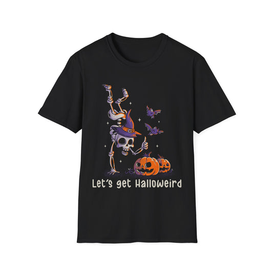 Let's Get Halloweird – Funny Halloween Skeleton T-Shirt