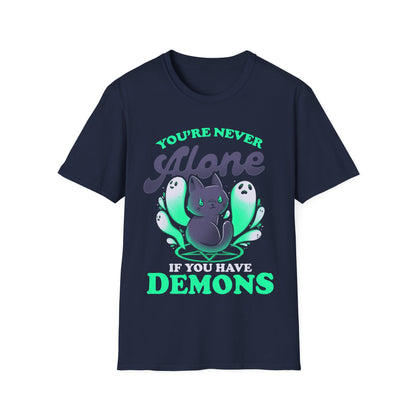 Me and My Demons – Dark Gothic Cat T-Shirt