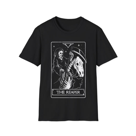 The Reaper — Death Tarot Card T-Shirt