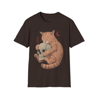 Till Death Do Us Purr – Dark Cat SkullT-Shirt