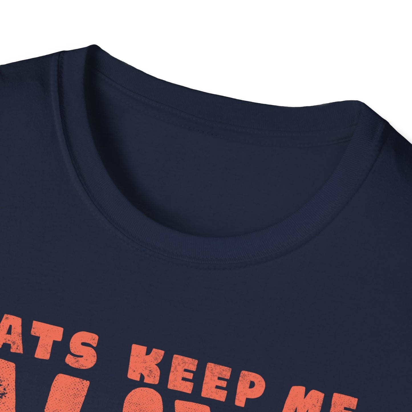 Cats Keeps Me Alive – Dark Cute Skull T-Shirt