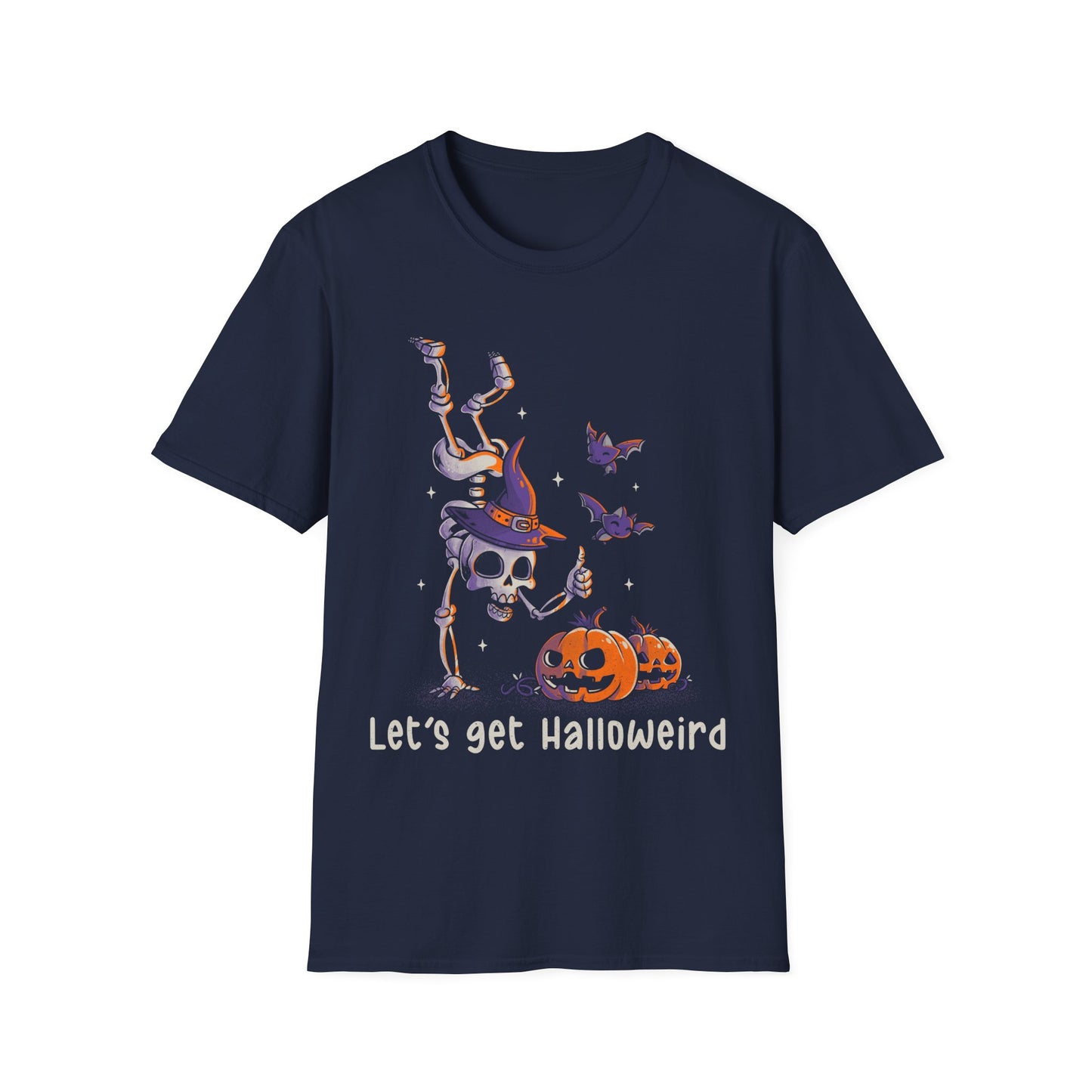Let's Get Halloweird – Funny Halloween Skeleton T-Shirt