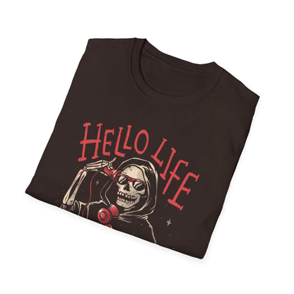 Death Call – Dark & Ironic Grim Reaper T-Shirt