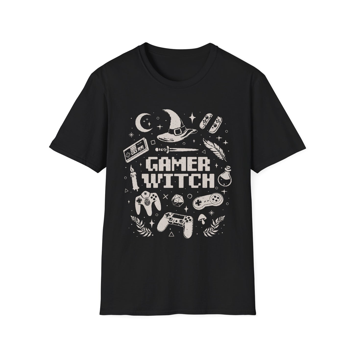 Gamer Witch – Geek Girl T-Shirt