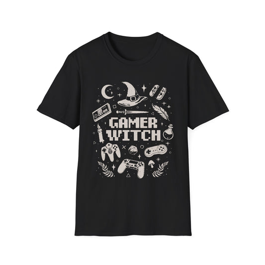Gamer Witch – Geek Girl T-Shirt