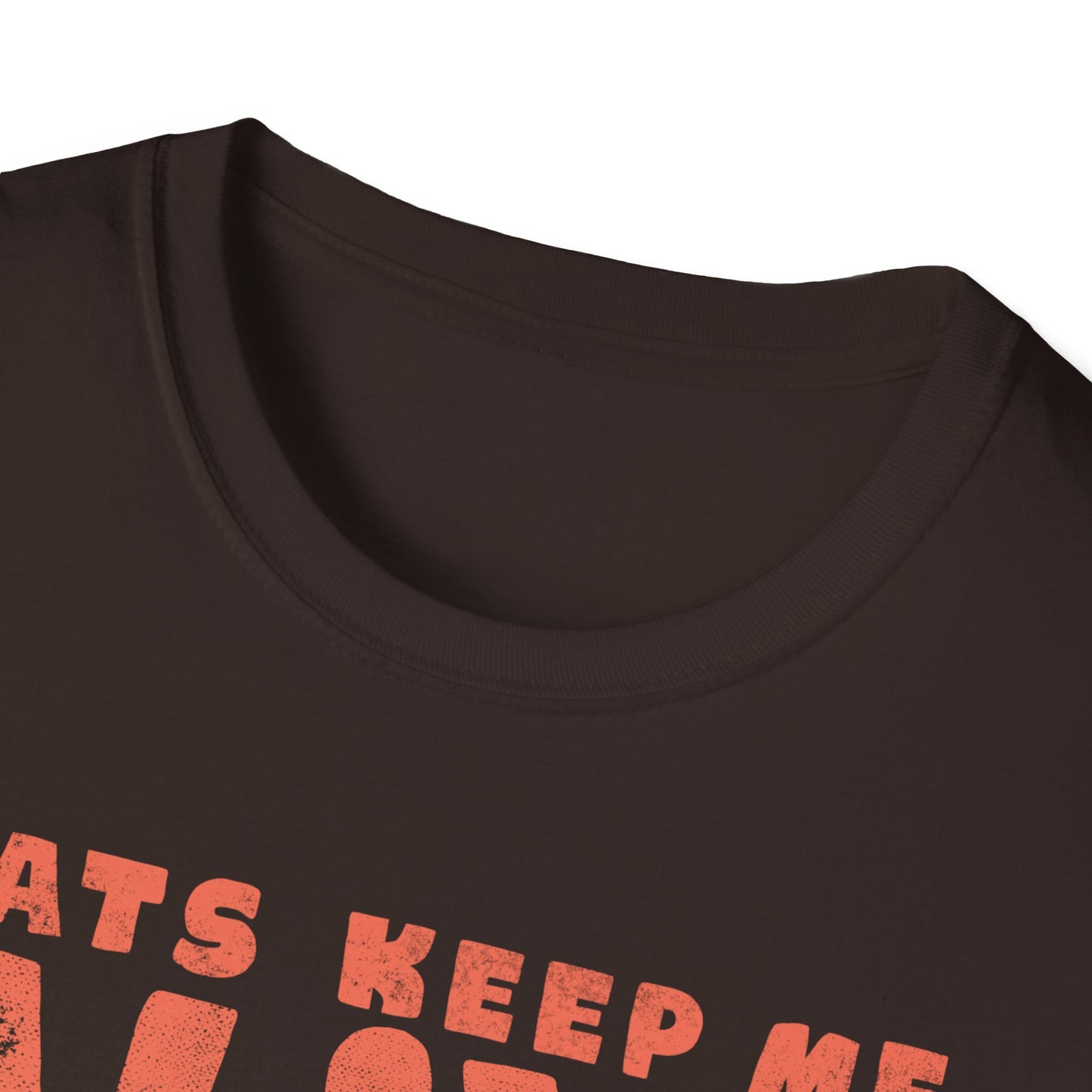 Cats Keeps Me Alive – Dark Cute Skull T-Shirt