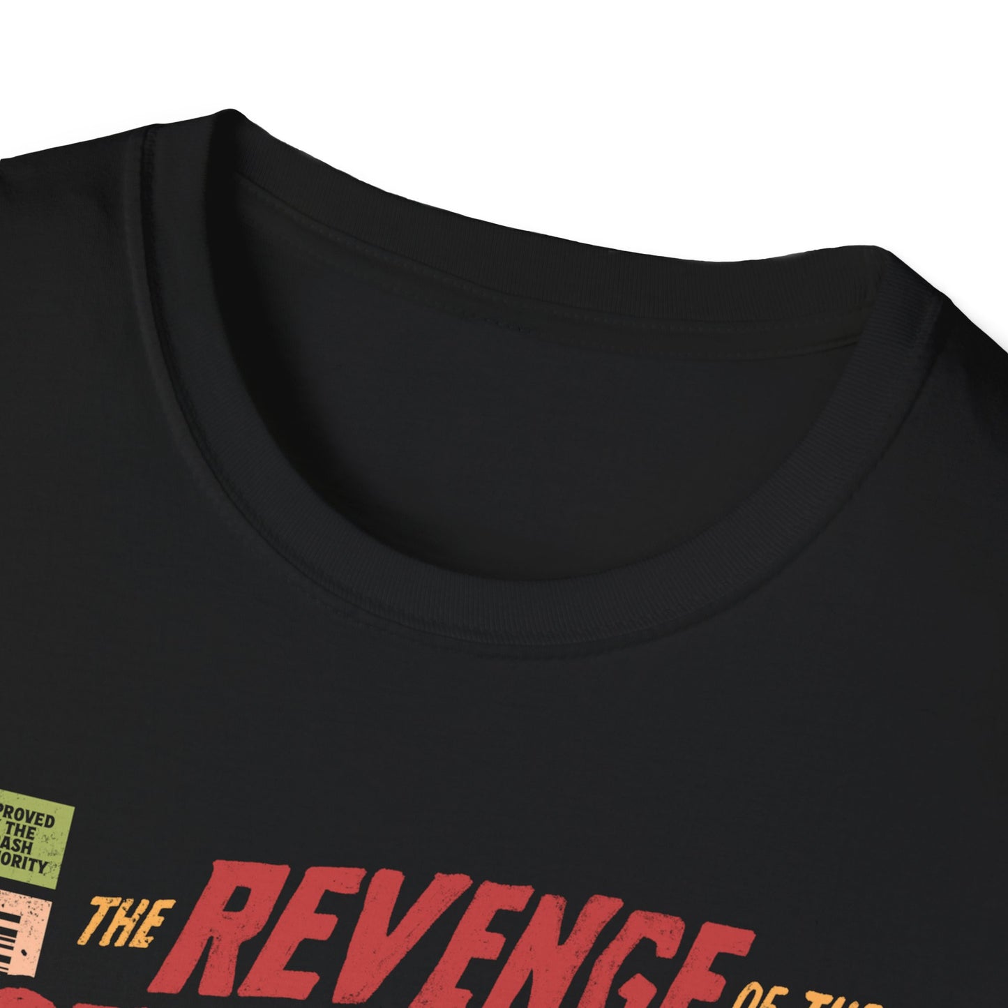 The Revenge Of The Street Cats – Retro Raccoon Poster T-Shirt
