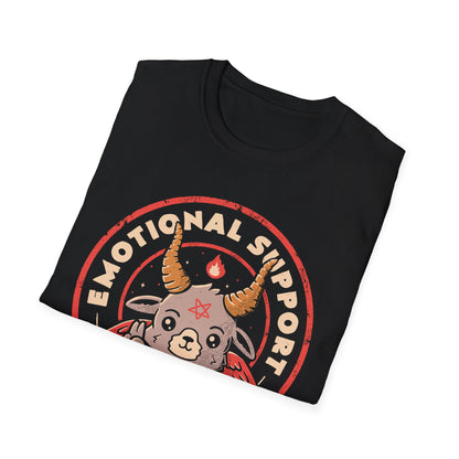 Emotional Support Demon – Cute & Funny Baphomet T-Shirt
