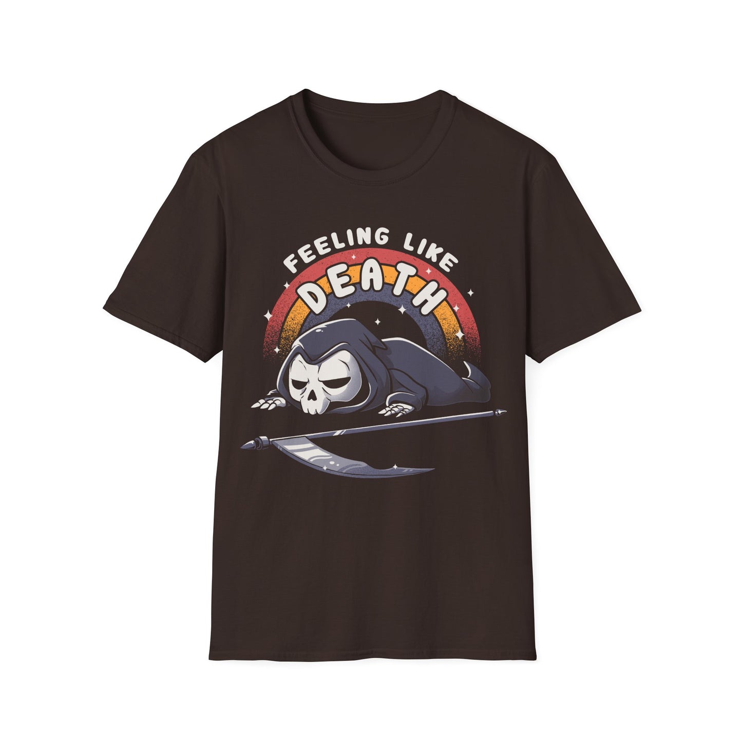 Feeling Like Death – Funny Grim Reaper T-Shirt