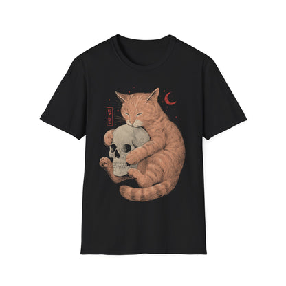 Till Death Do Us Purr – Dark Cat SkullT-Shirt