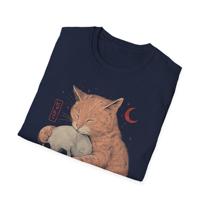 Till Death Do Us Purr – Dark Cat SkullT-Shirt