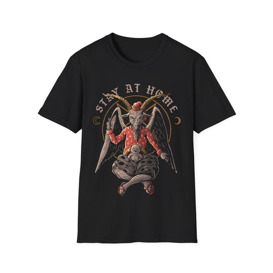 Stay At Home – Dark Baphomet T-Shirt