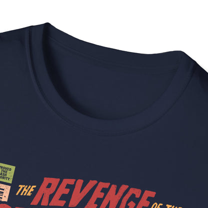 The Revenge Of The Street Cats – Retro Raccoon Poster T-Shirt