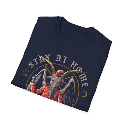 Stay At Home – Dark Baphomet T-Shirt