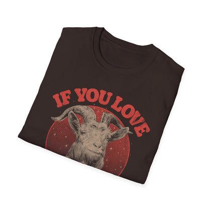 Demonstrate Love - Funny Heart Devil T-Shirt