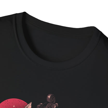 Death and Music – Cello Skull T-Shirt