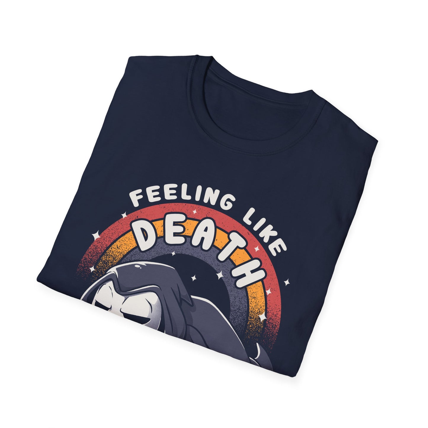 Feeling Like Death – Funny Grim Reaper T-Shirt
