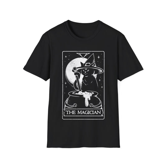 The Magician — Cat Tarot Card T-Shirt