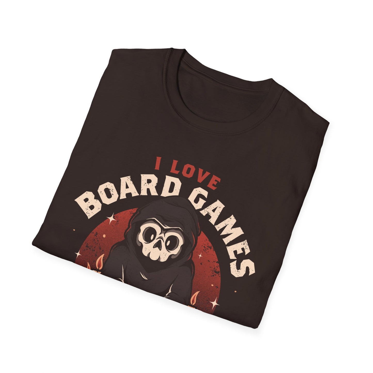 I Love Board Games – Skeleton Ouija T-Shirt