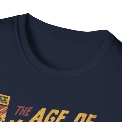 The Age of Vengeance – Retro Dinosaur Poster T-Shirt