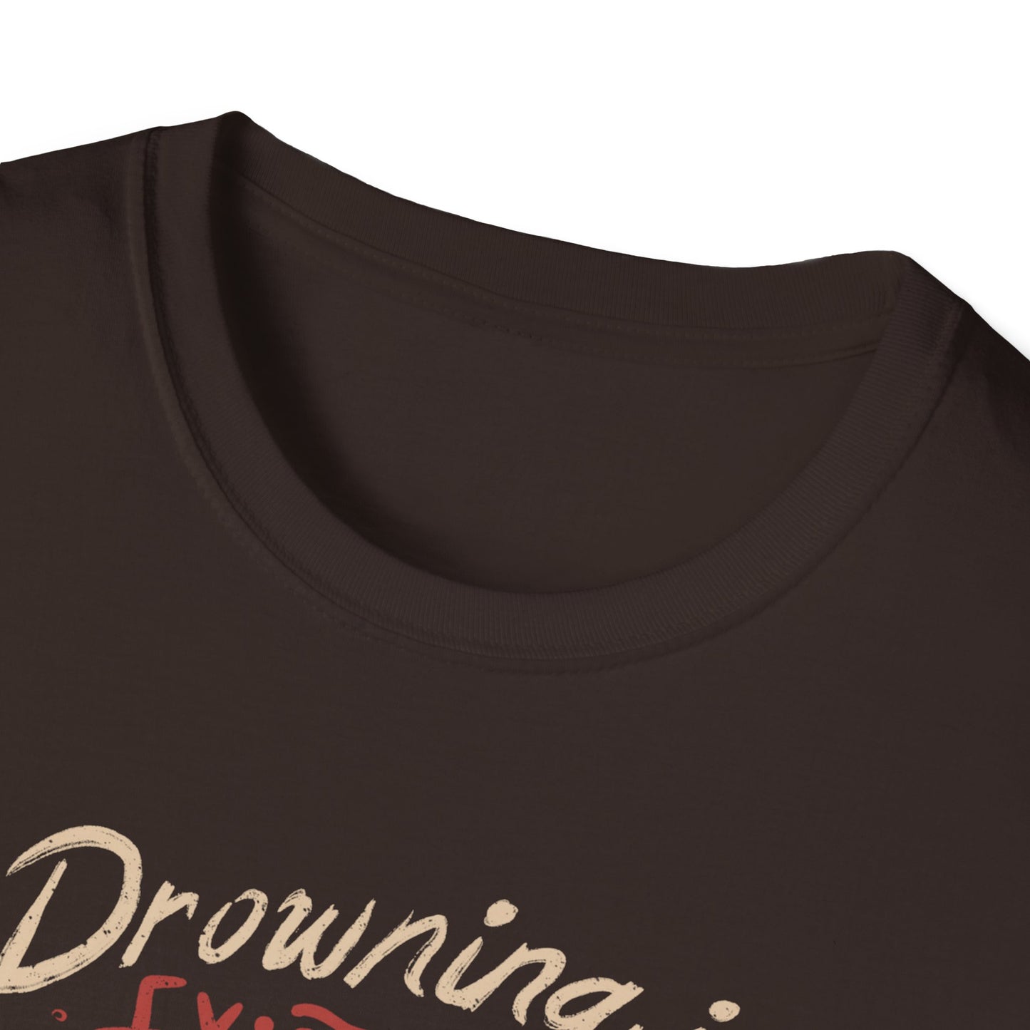 Drowning in Existential Dread – Funny Grim Reaper Self-Care T-Shirt