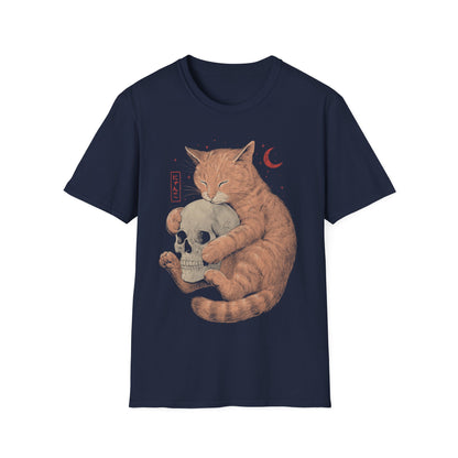 Till Death Do Us Purr – Dark Cat SkullT-Shirt
